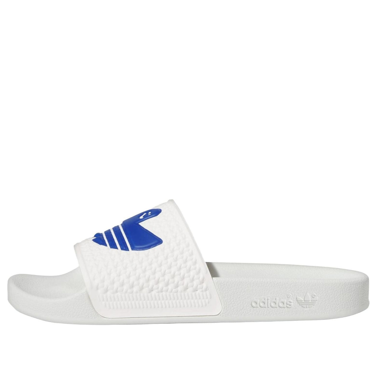 adidas Shmoofoil Slides 'White Royal Blue' IE3086