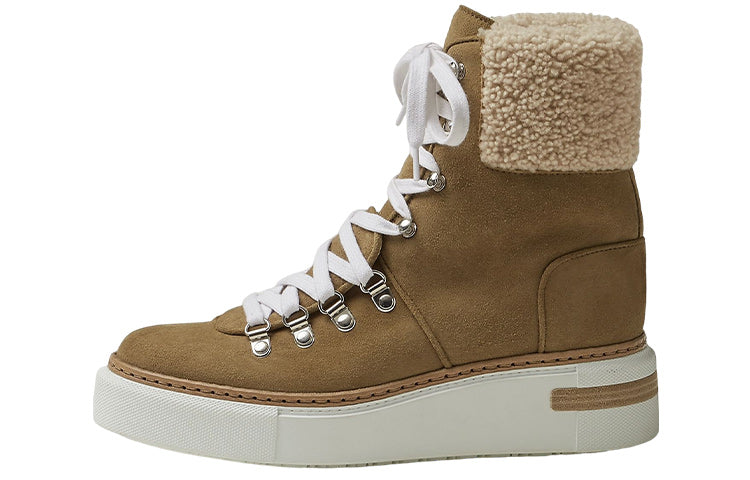 HERMES Ankle Boots Women's Brown