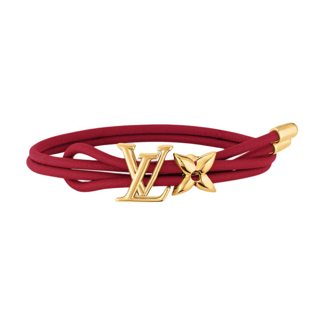 LOUIS VUITTON Metal Bangles Women's Rouge