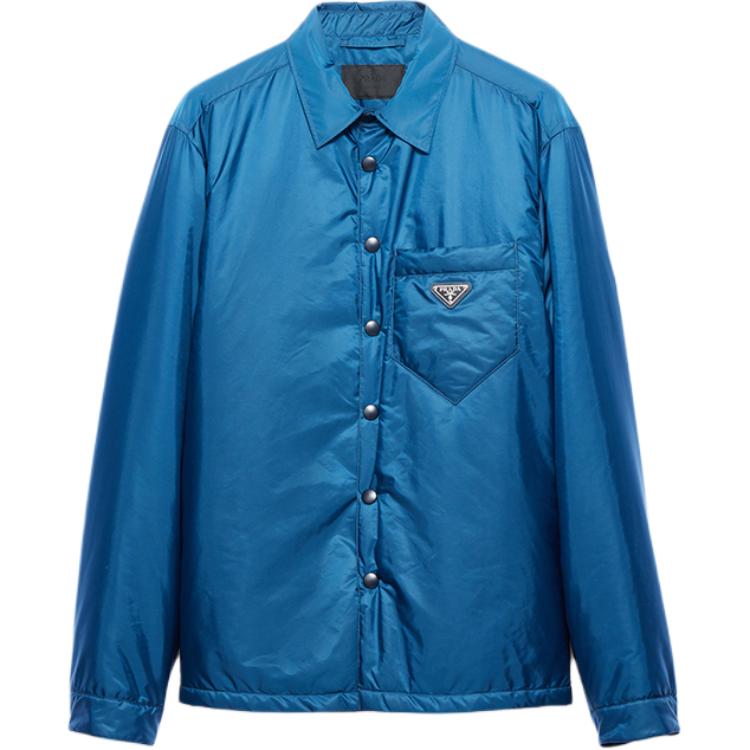PRADA Shirts Men Blue