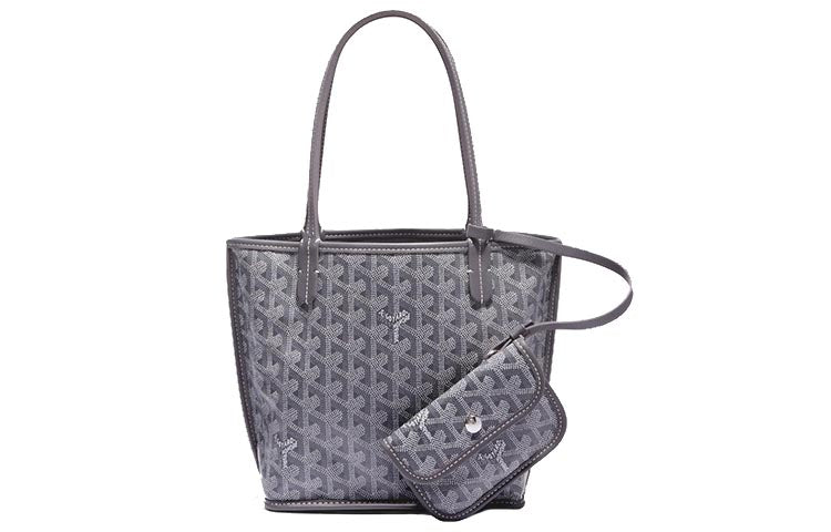 GOYARD Anjou Calfskin Totes Handbags Mini Women's Gray