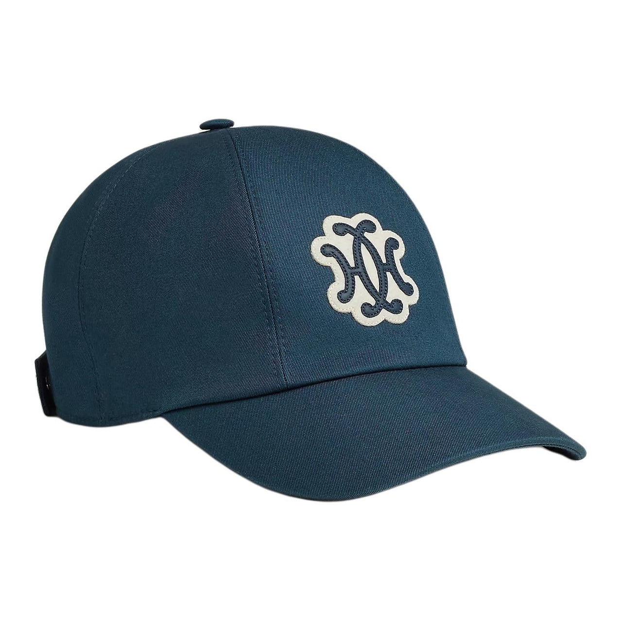 HERMES Cotton Baseball Caps Women's Blue