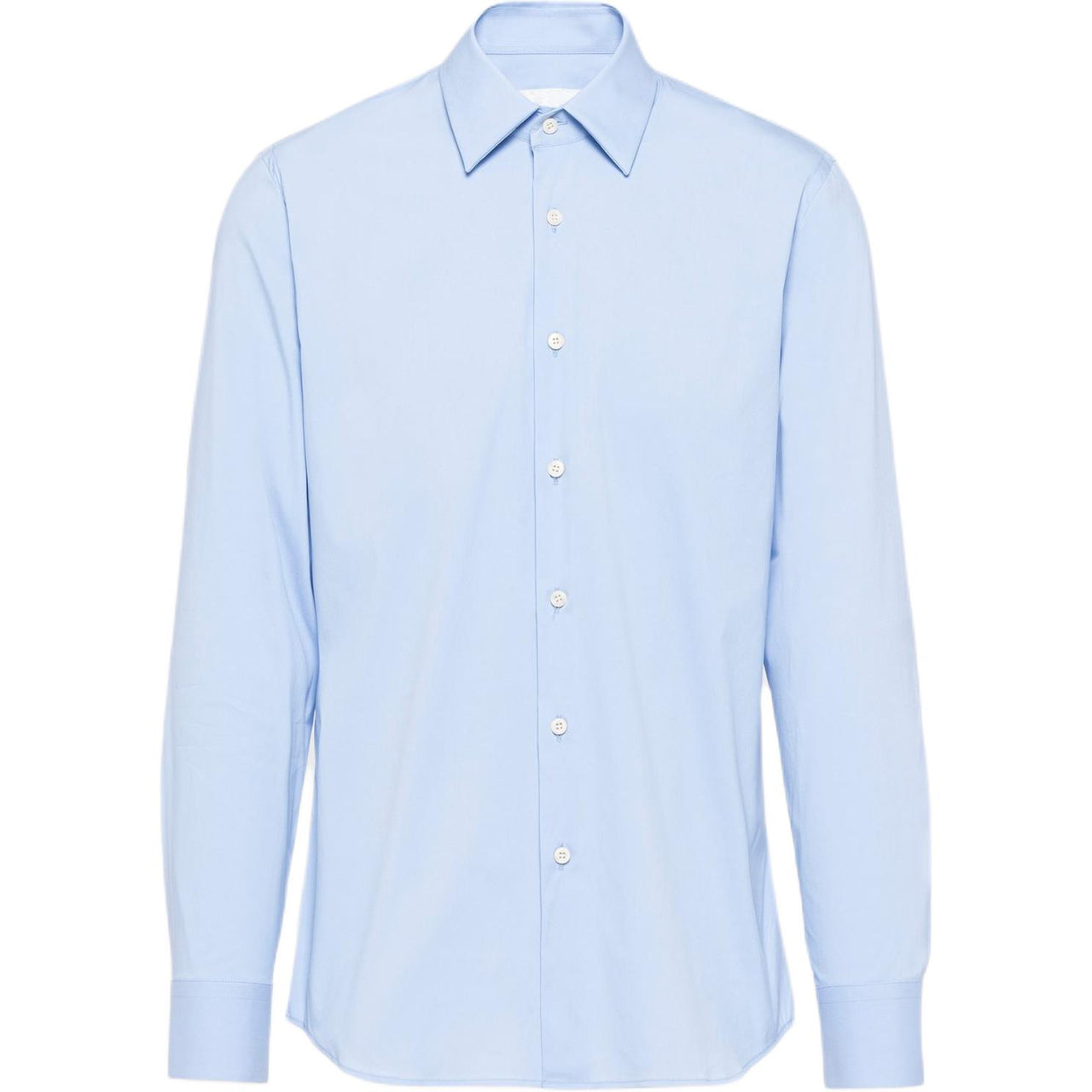 PRADA Long-Sleeved Buttoned Poplin Shirt