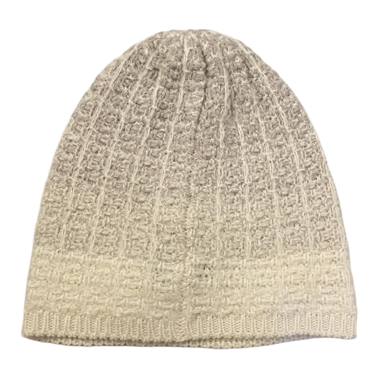 CHANEL Cashmere Silk Beanies Unisex Gray