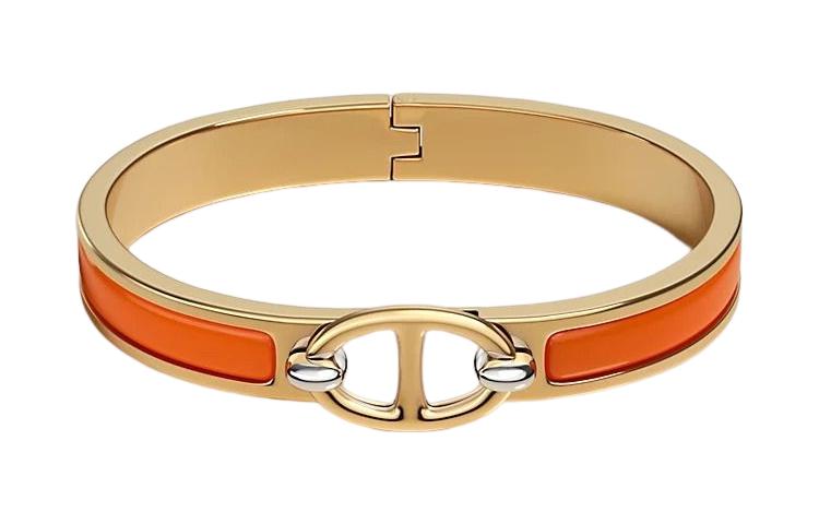 HERMES Bangles Women's Fresh Orange
