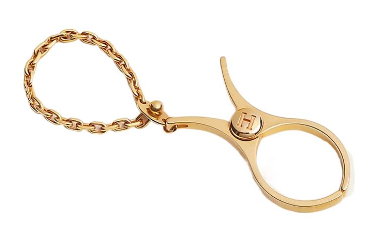 HERMES Pendants Unisex Gold