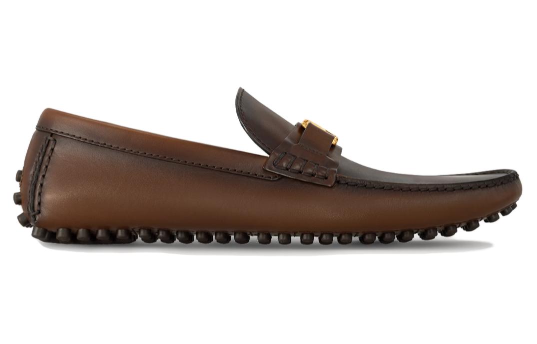 LOUIS VUITTON Hockenheim Beanie Shoes Men's Brown