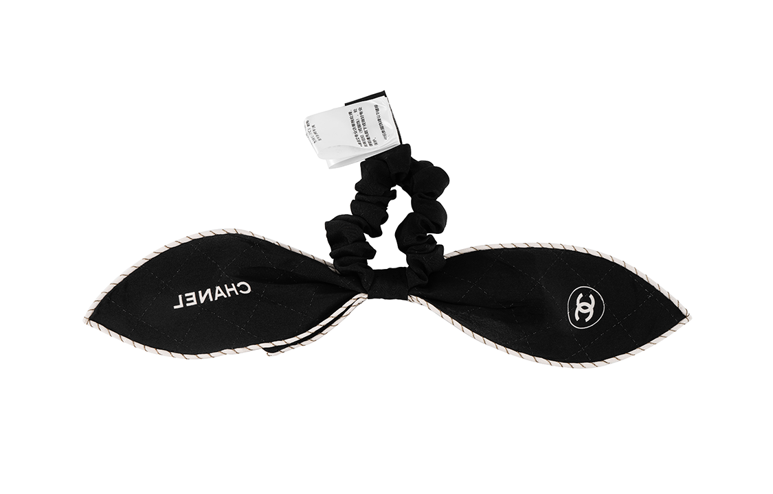 CHANEL Hair Ties Women's Black