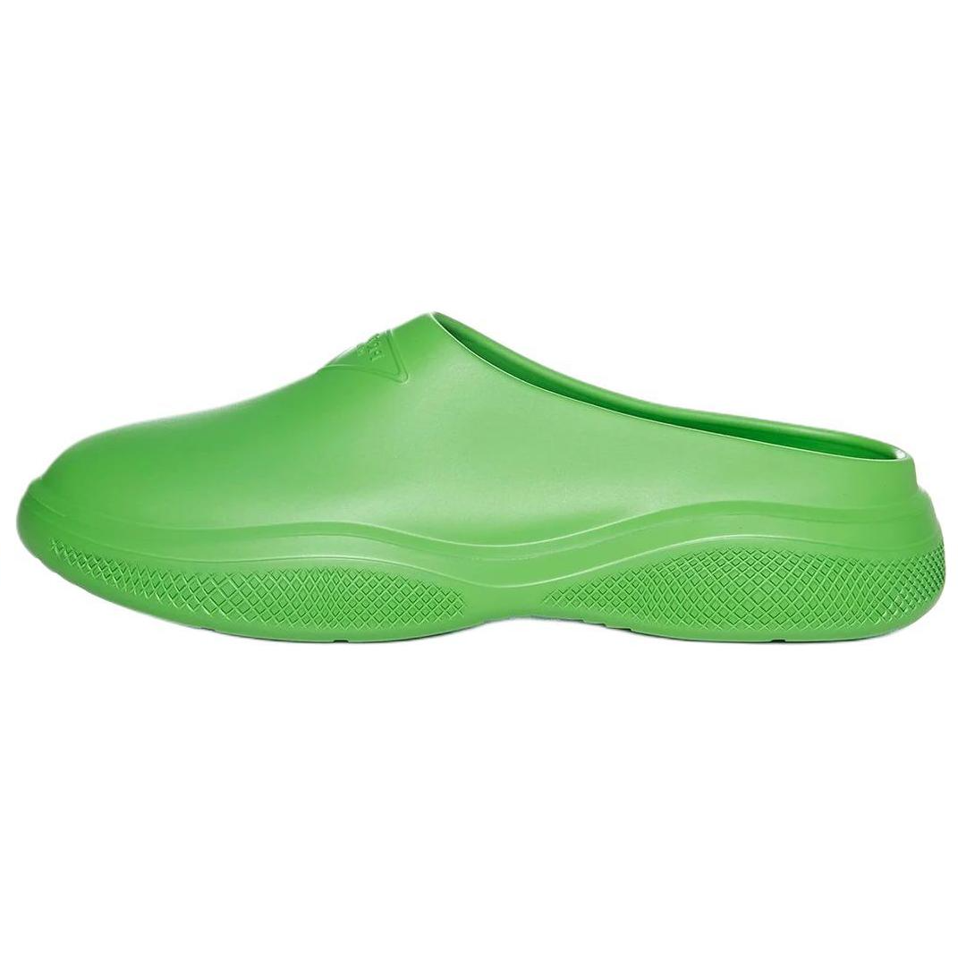 PRADA Closed Toe Slippers 4.5cm Men's Green