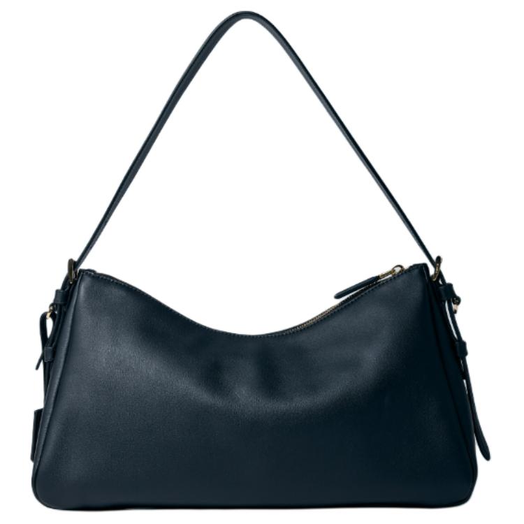 PRADA Aimee Leather Handbag, Shoulder Bag Women's Black