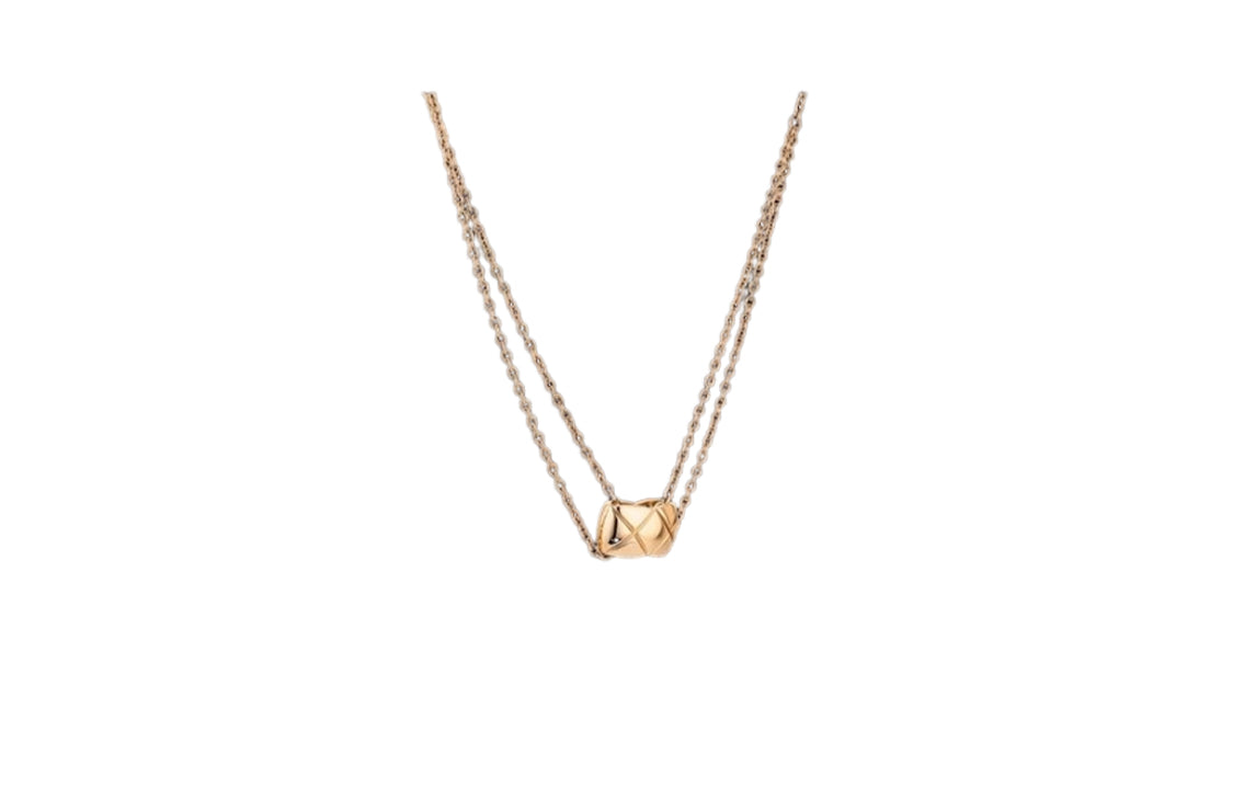 CHANEL 18K Gold Necklaces Women's