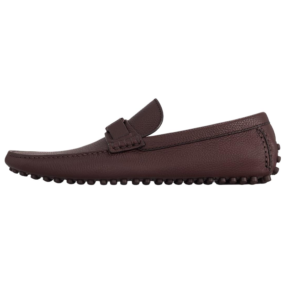 LOUIS VUITTON Hockenheim Beanie Shoes Men's Russet