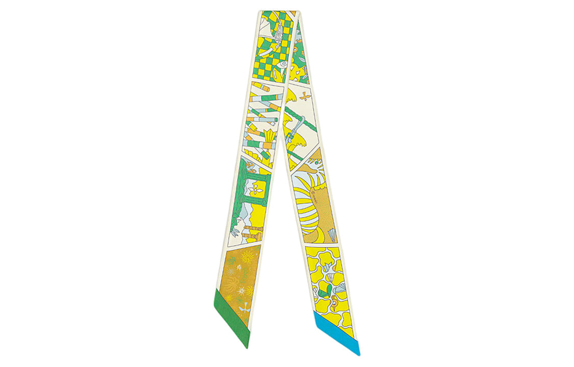 HERMES Silk Scarves Women's Multicolor