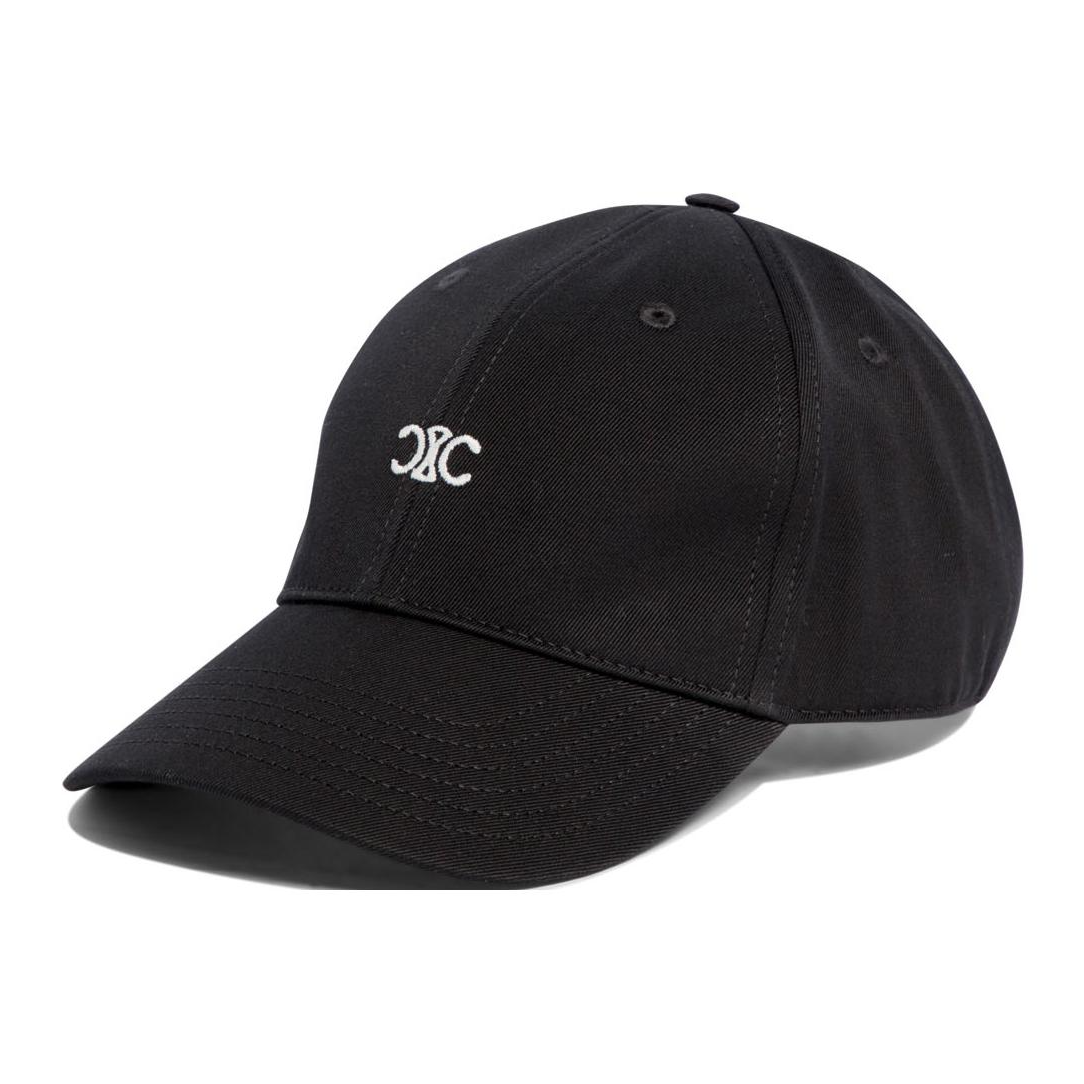 CELINE Triomphe Logo Embroidered Baseball Cap