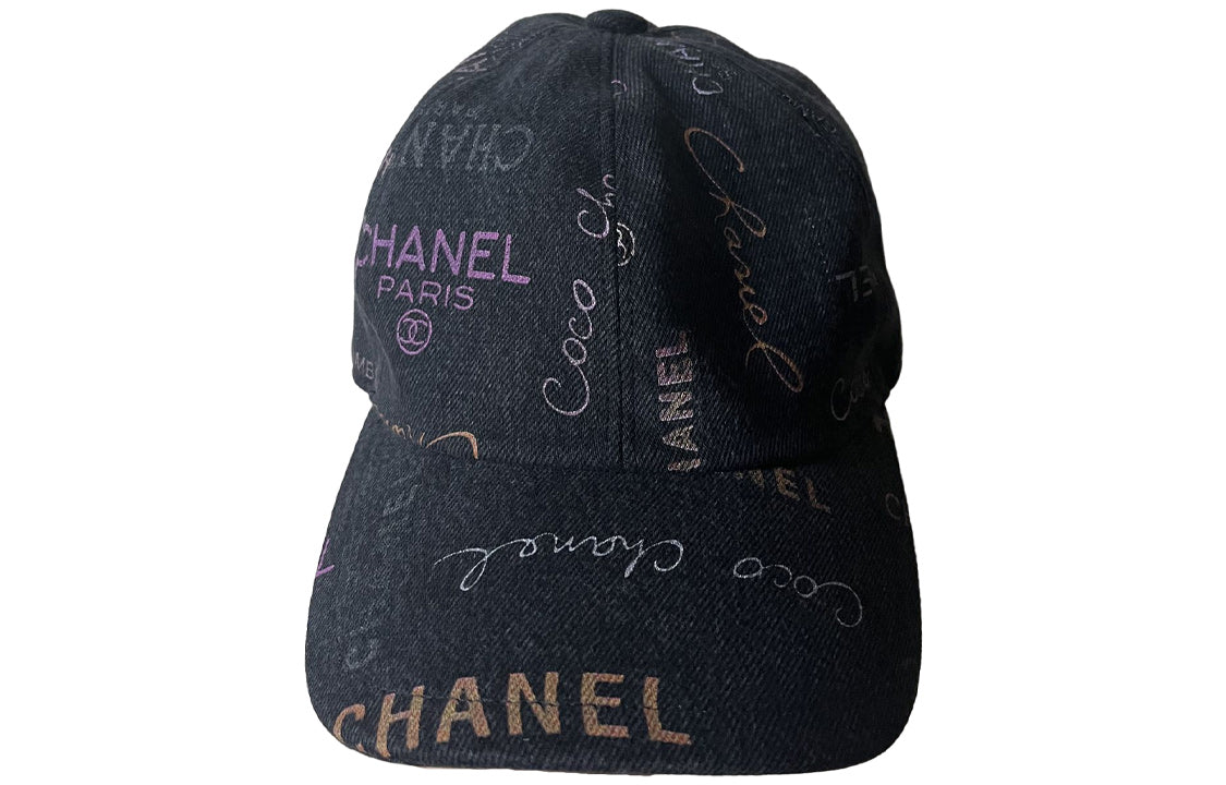 CHANEL 1986 1988 Denim Cap