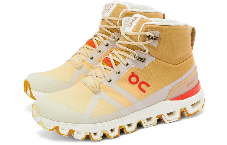 On x LOEWE Cloudrock Abrasion Resistant Outdoor Boots Women's Yellow