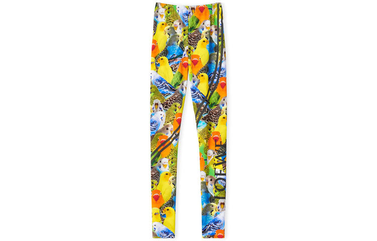 LOEWE High Waist Bird Printed Leggings