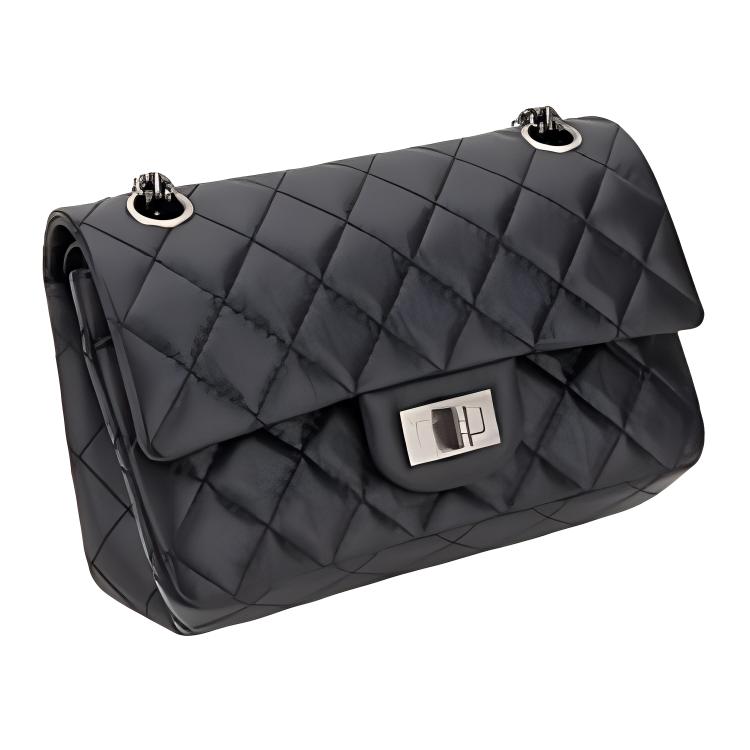 CHANEL Leather Crossbody Bag, Shoulder Bag Women's Black