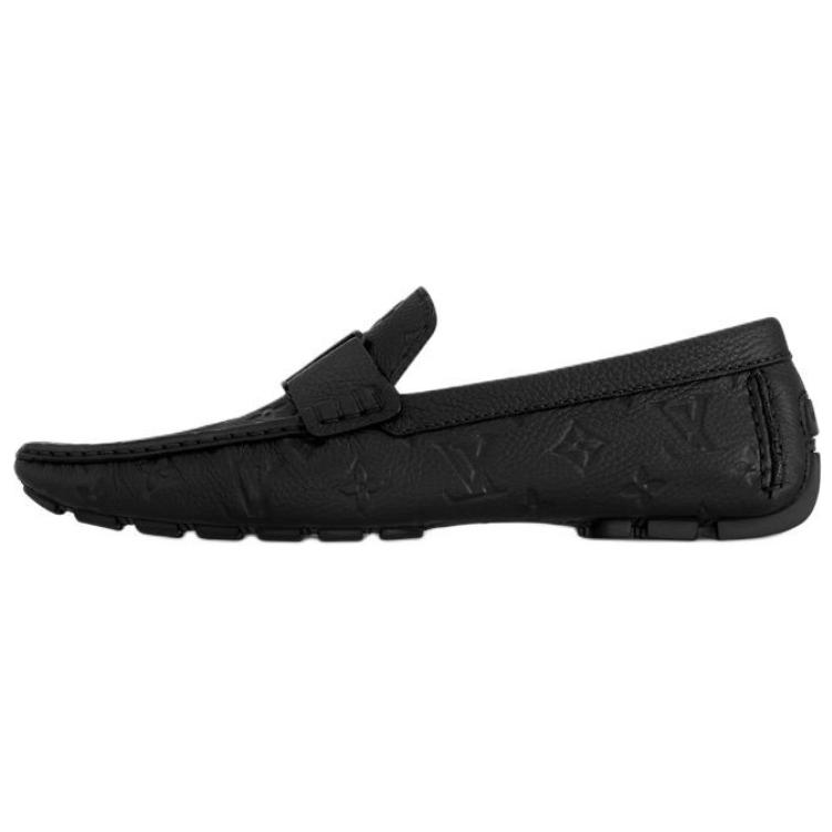 LOUIS VUITTON Monte Carlo Loafers Men's Black