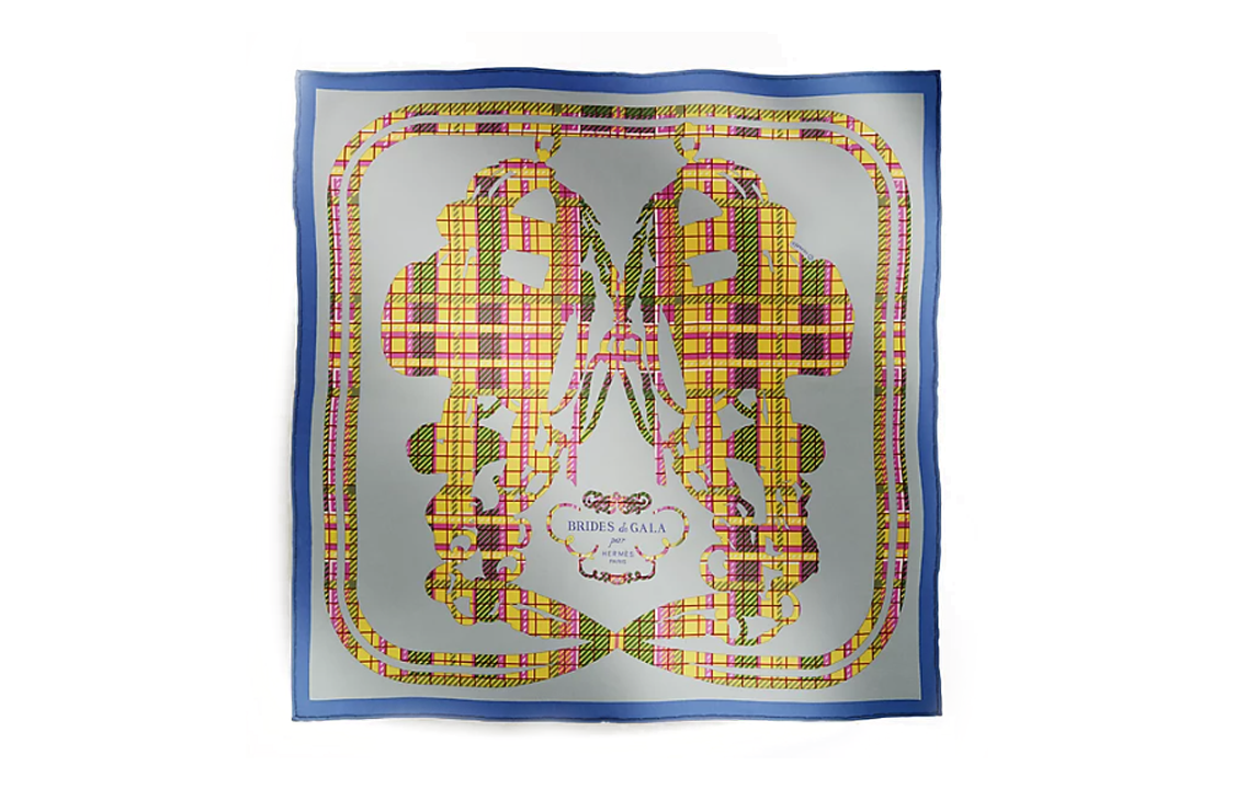 HERMES Silk Scarves Women's Multicolor