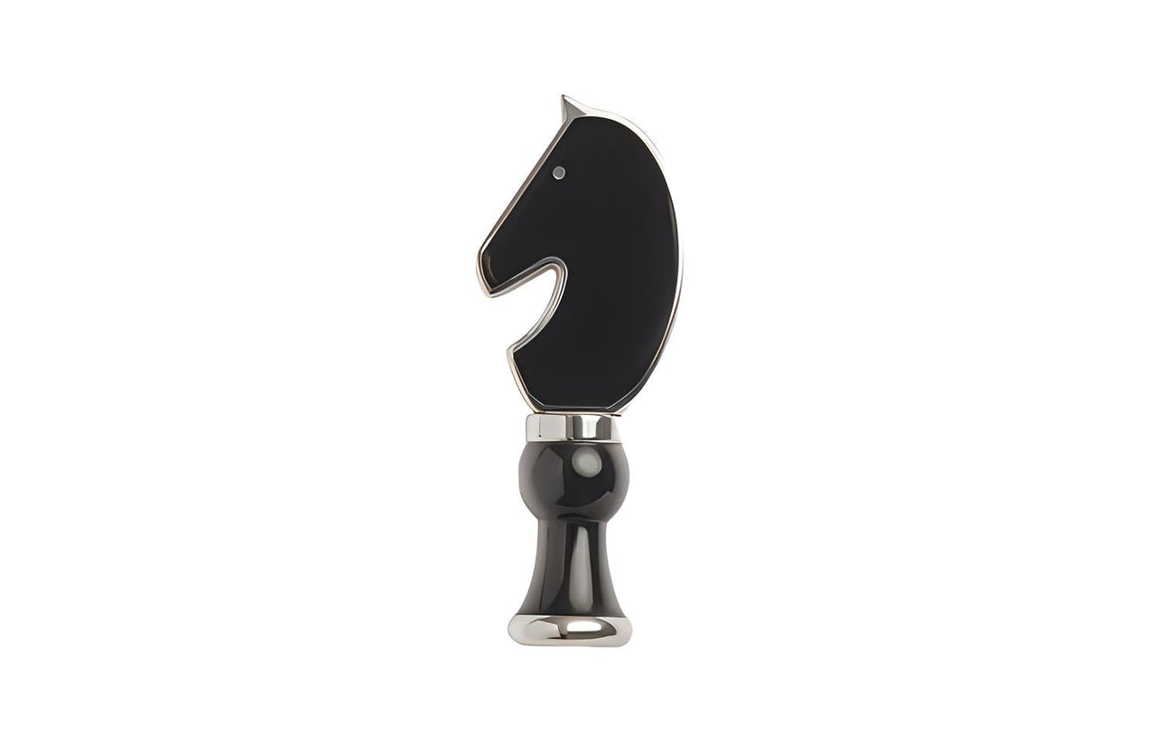 HERMES Brooches Unisex Black