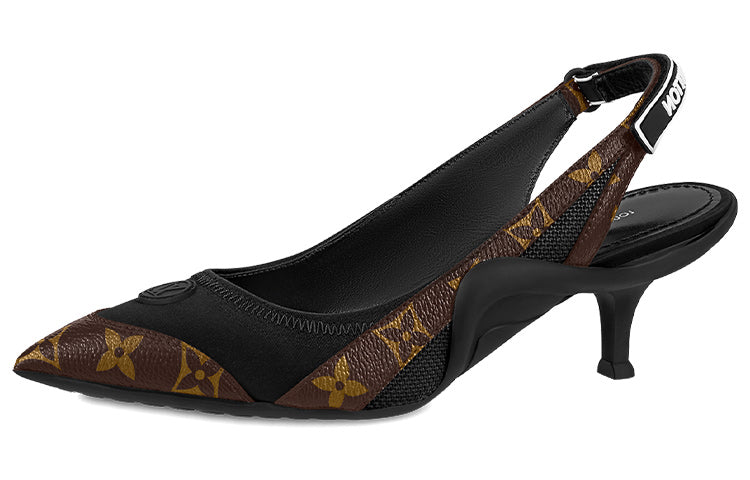 LOUIS VUITTON Archlight Slingback Pumps 'Brown Monogram' Women's