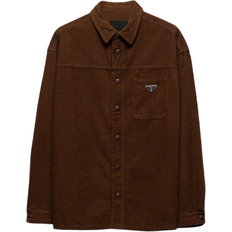 PRADA Shirts Men Caramel