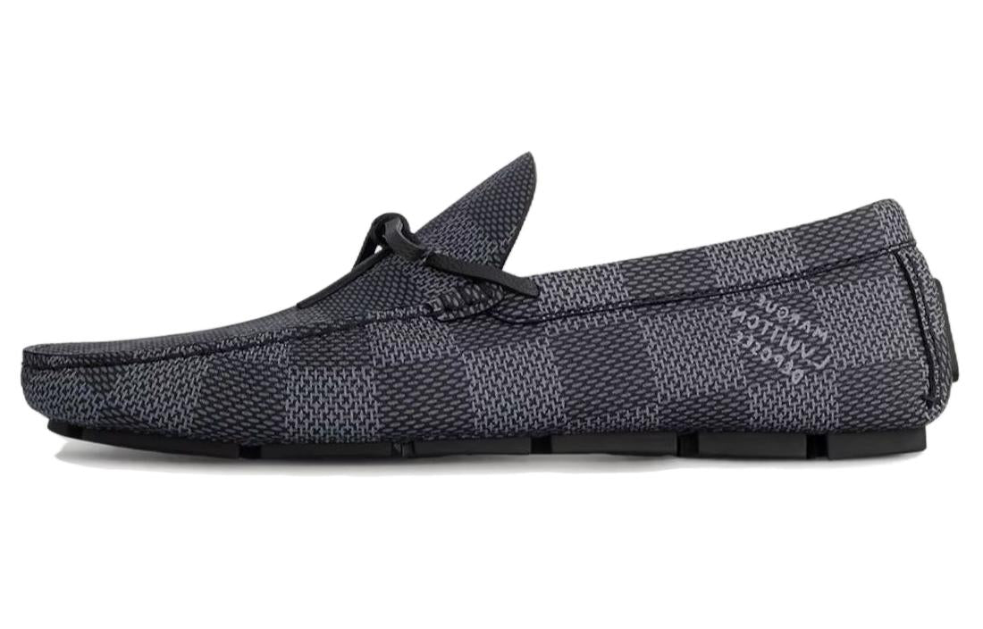 LOUIS VUITTON Driver Loafers Men's Black