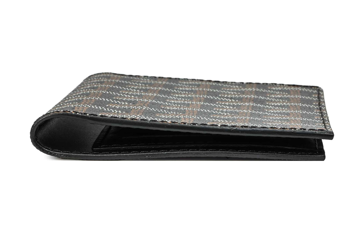 GOYARD Grenelle Cow Leather Card Holders Passport Holders Unisex Black