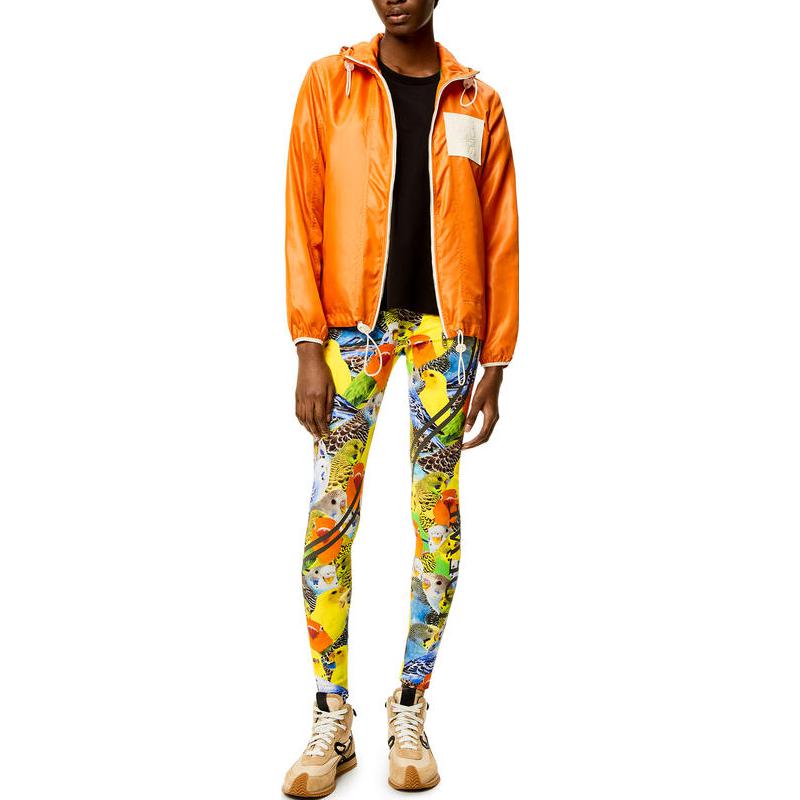 LOEWE High Waist Bird Printed Leggings