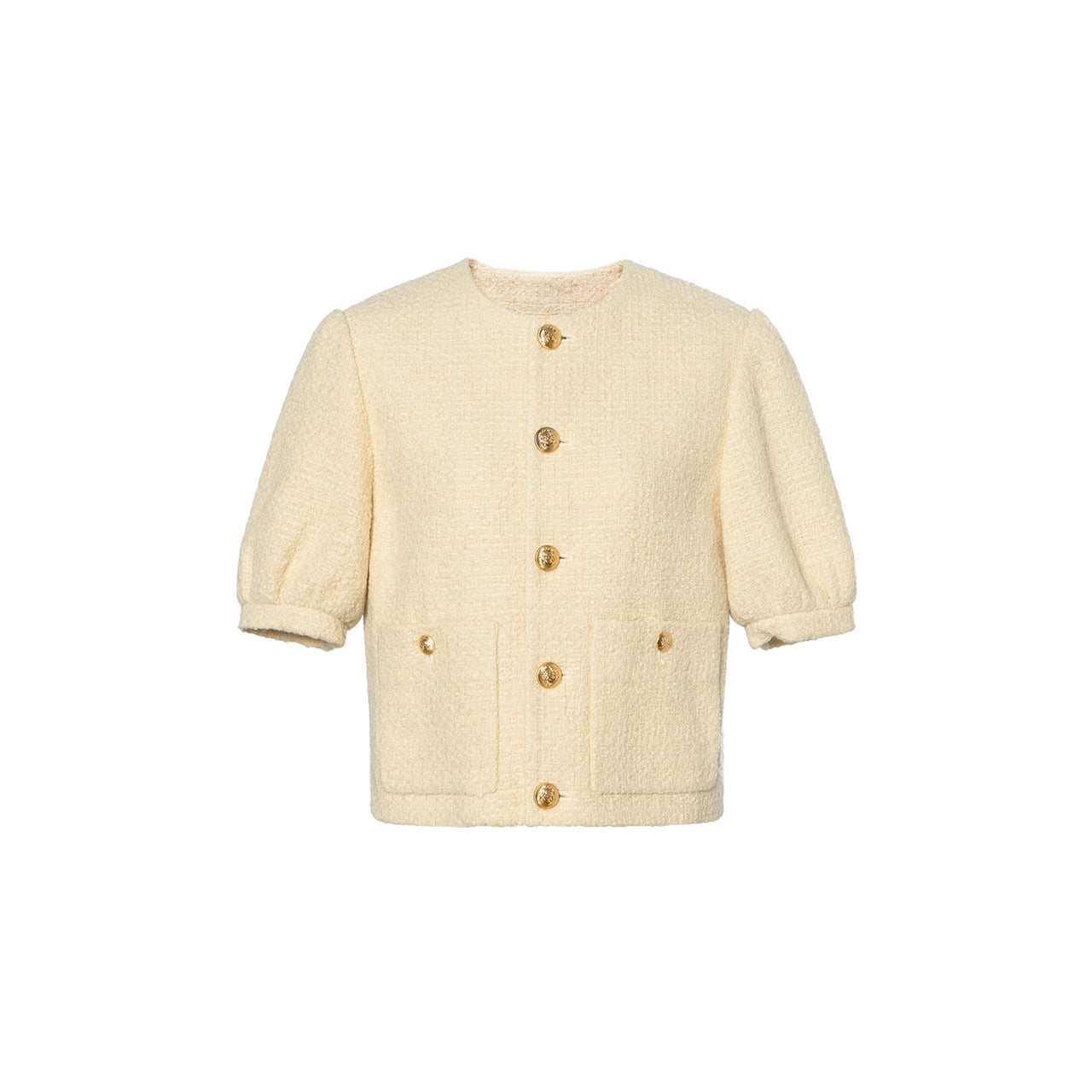 CELINE Cardigan Jacket In Bouclé Tweed