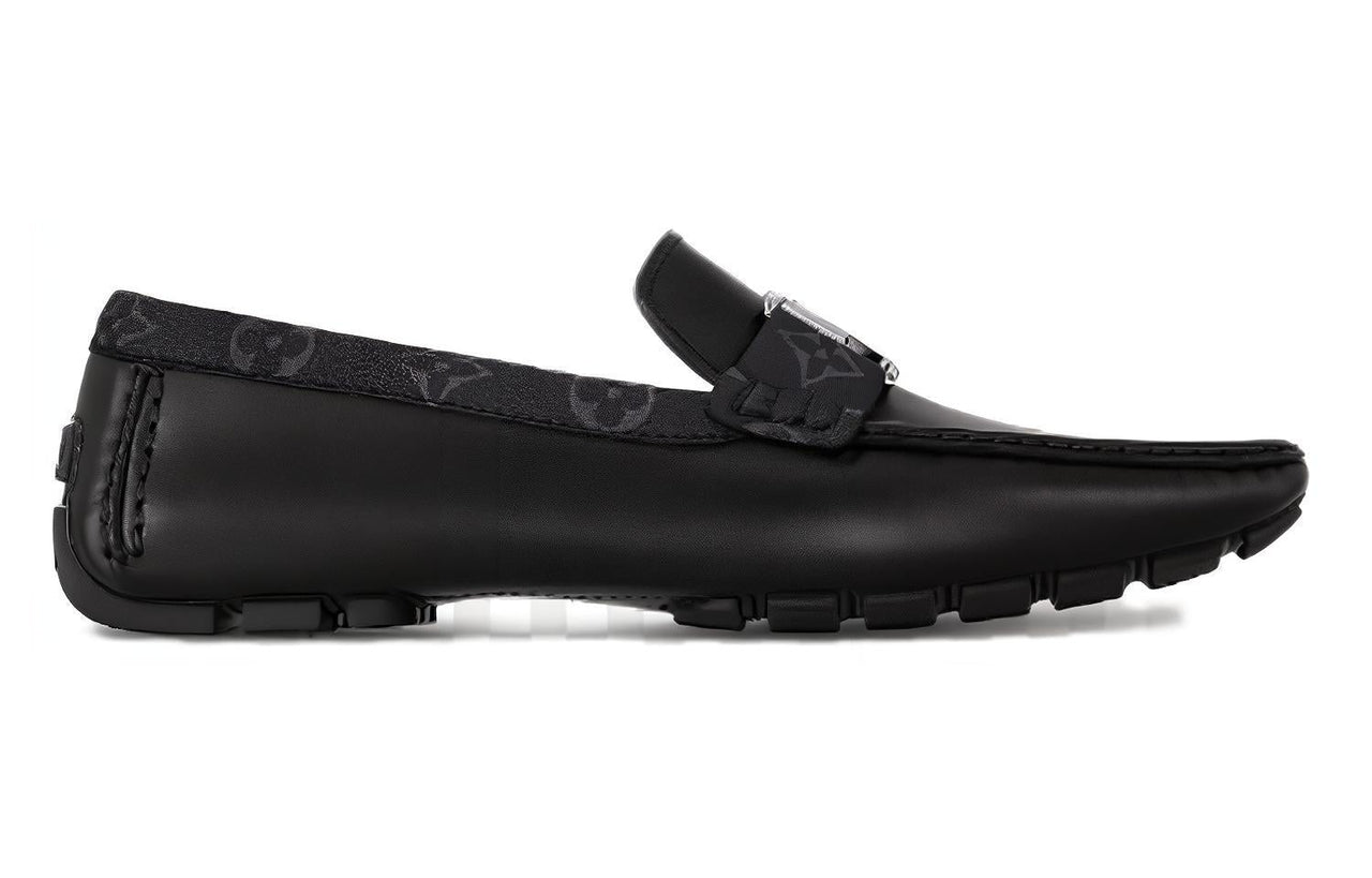 LOUIS VUITTON Monte Carlo Loafers Men's Black