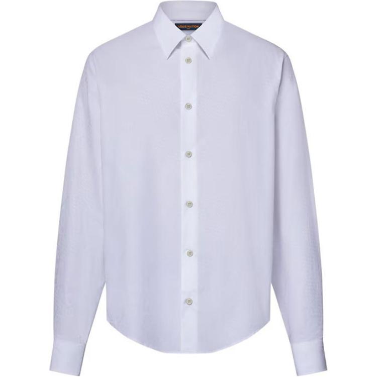 LOUIS VUITTON Long-Sleeved Cotton Shirt
