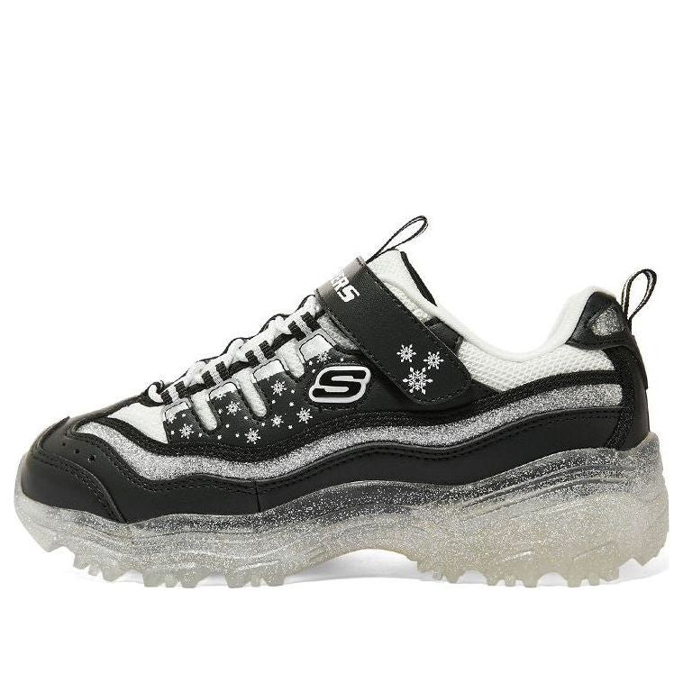 (GS) Skechers D'lites 1.0 Sneakers 'Black' 319042L-BKW