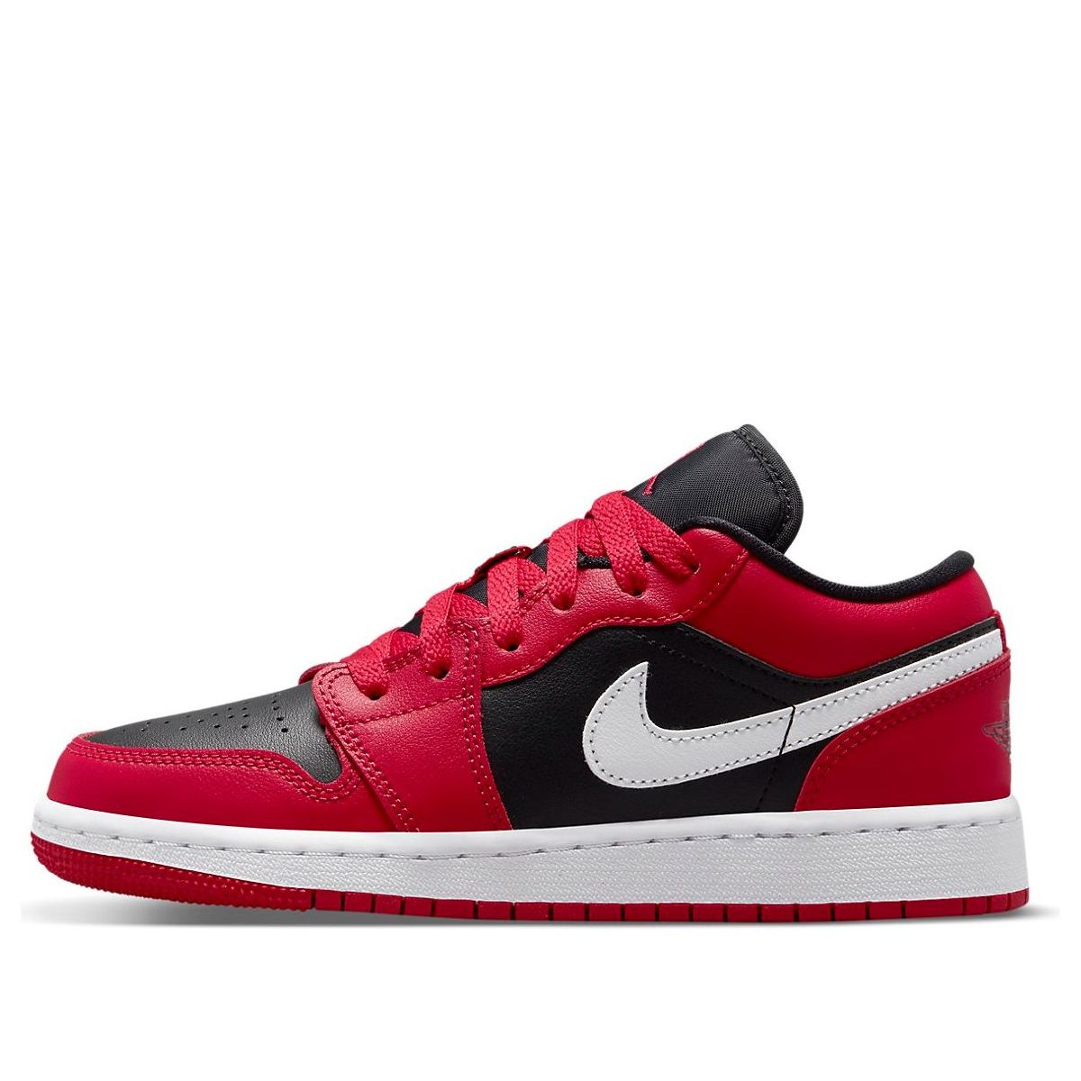 (GS) Air Jordan 1 Low 'Black Very Berry' 553560-061
