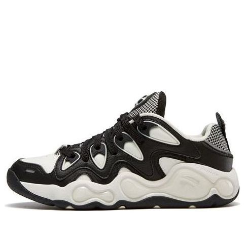 (WMNS) FILA FUSION VERTICAL x MitchellNess Shoes 'Black White' T12W343207FBS