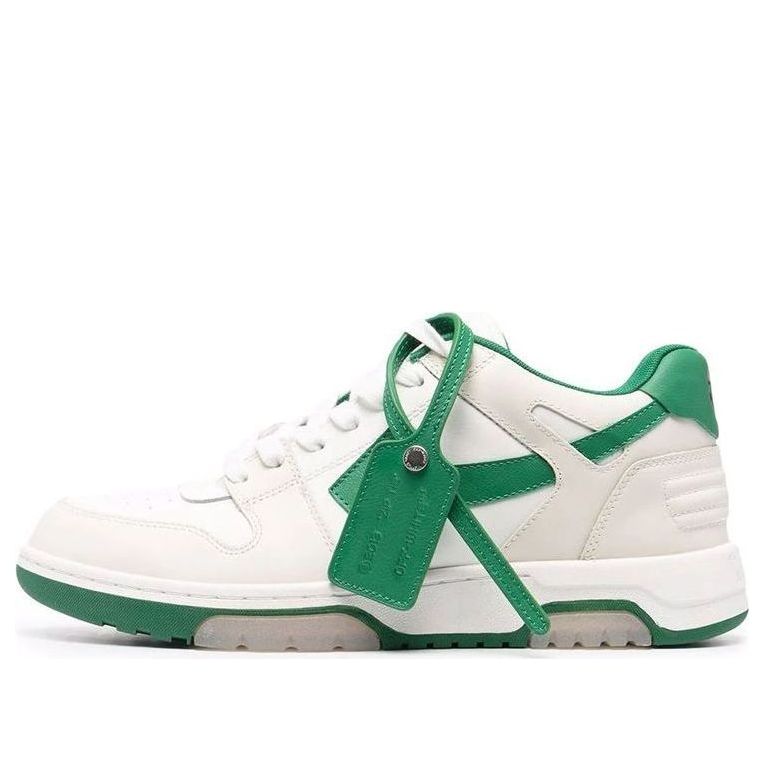 Off-White Out Of Office Low-Top sneaker 'Green White' OMIA189F21LEA0010455