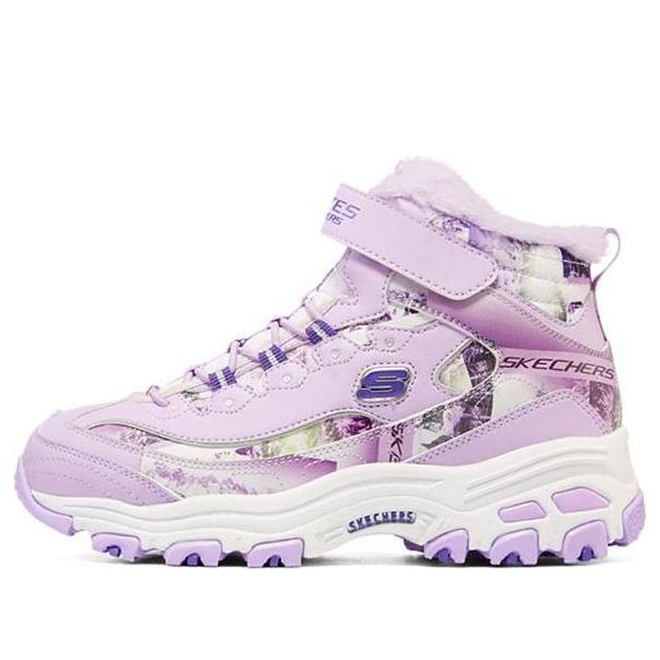 (GS) Skechers D'lites Boots 'Purple' 302532L-LAV