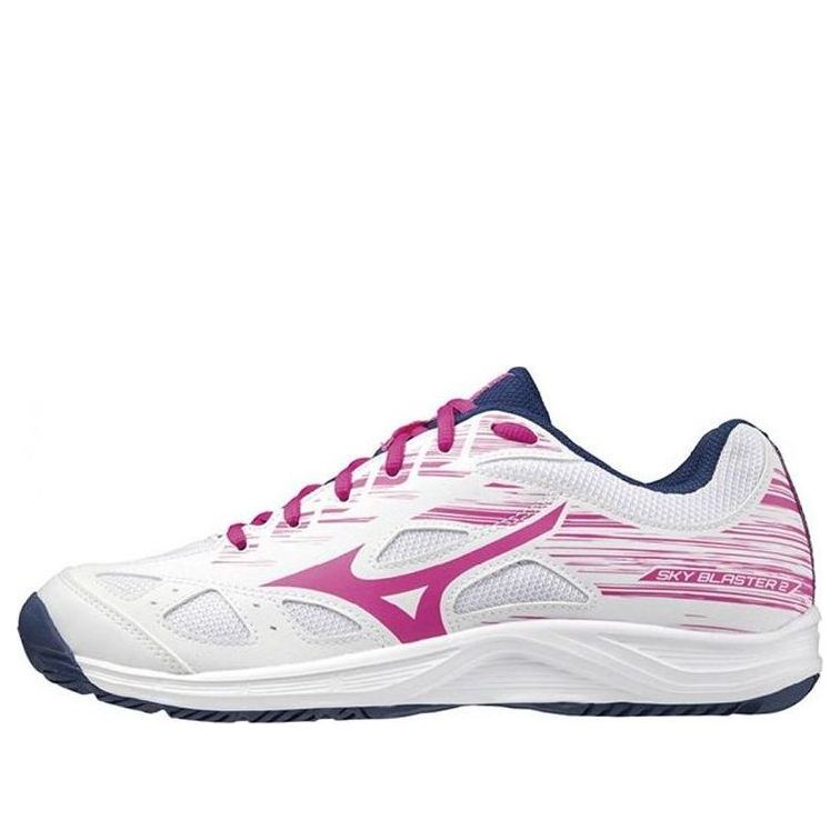 (WMNS) Mizuno Sky Blaster II 'White Pink Navy' 71GA204564