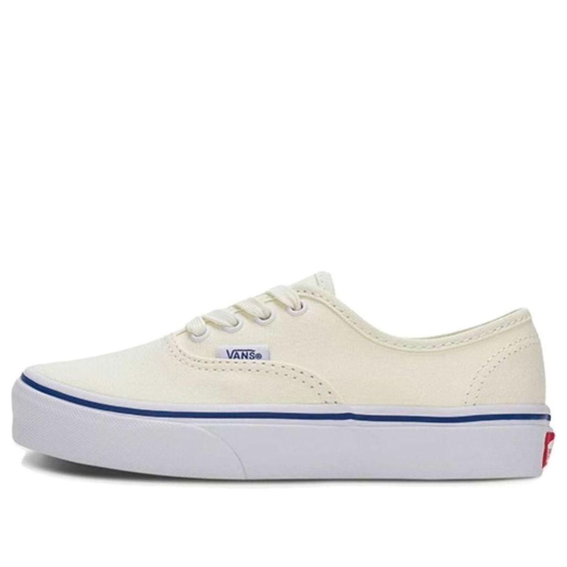 (GS) Vans Authentic Skate Shoes 'White Blue' VN000WWXC32