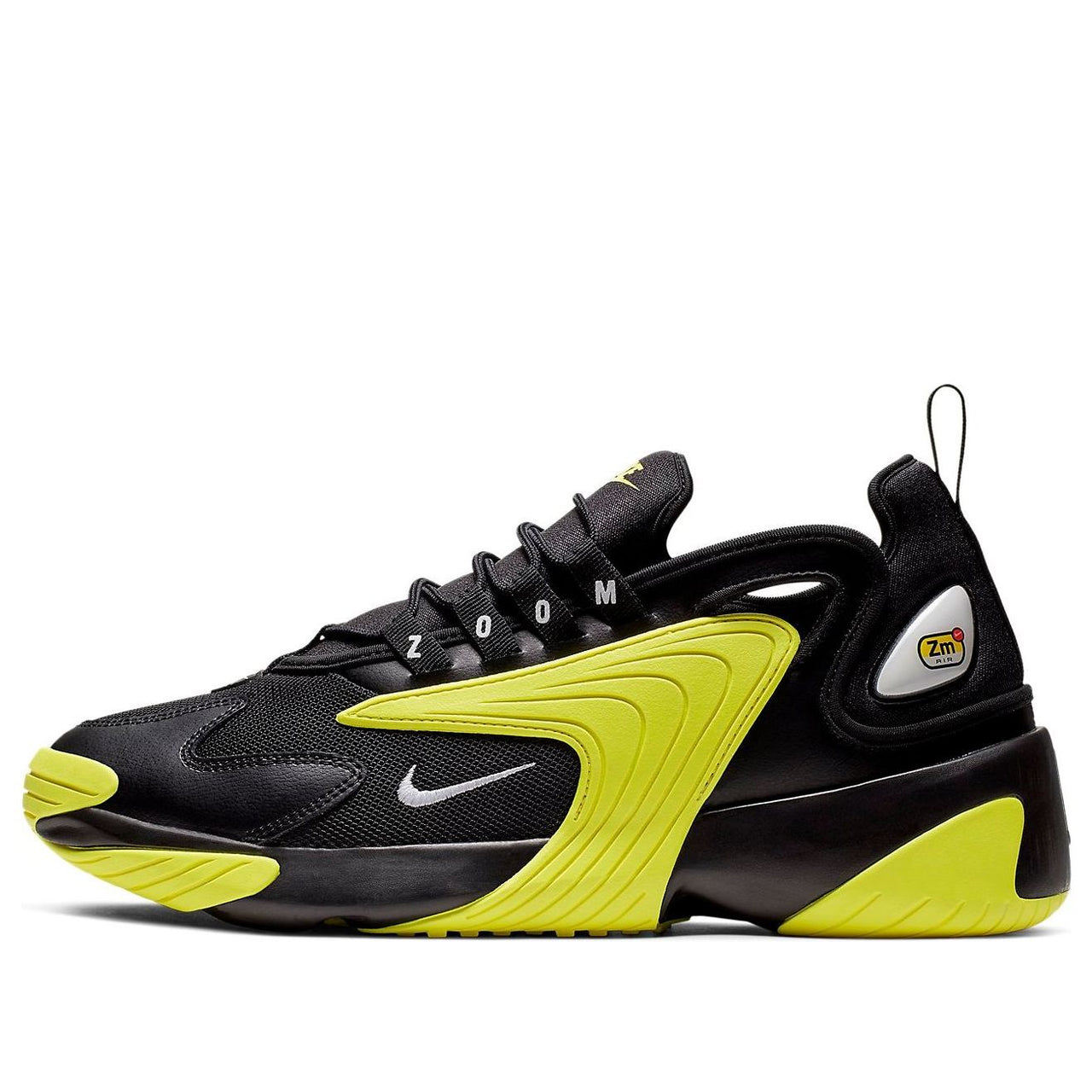 Nike Zoom 2K 'Black Dynamic Yellow' AO0269-006