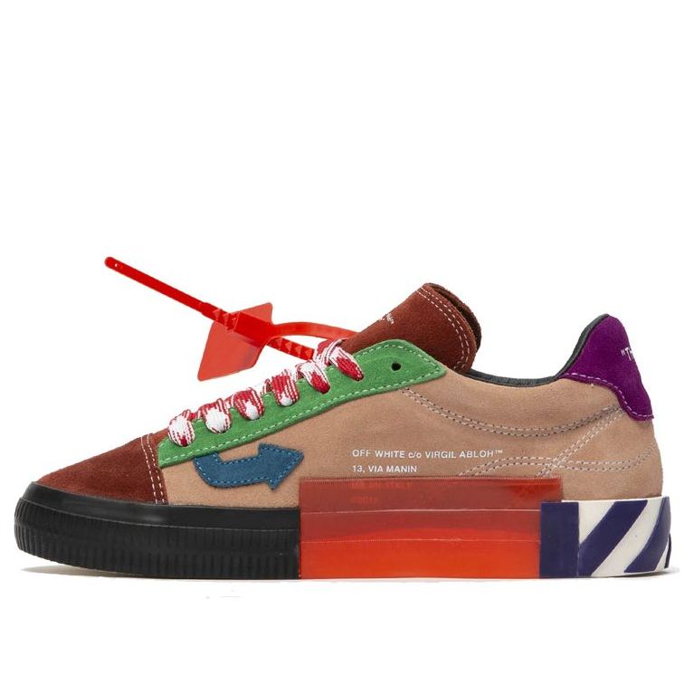 (WMNS) Off-White Arrow Vulcanized Low 'Multi-Color Blue' OWIA216S20LEA0018445