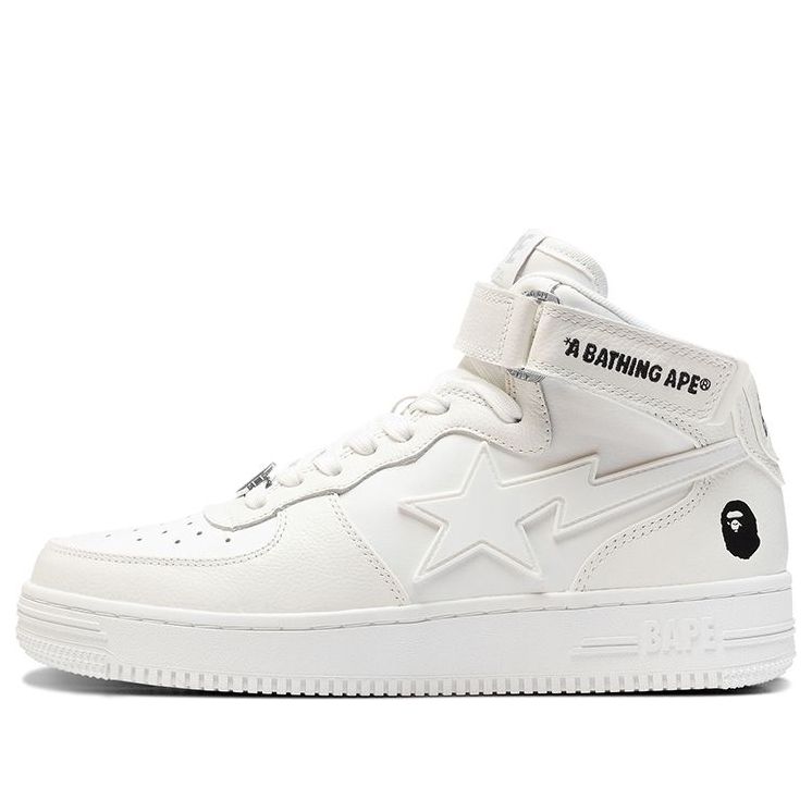 A BATHING APE Sta White 1H70-191-003