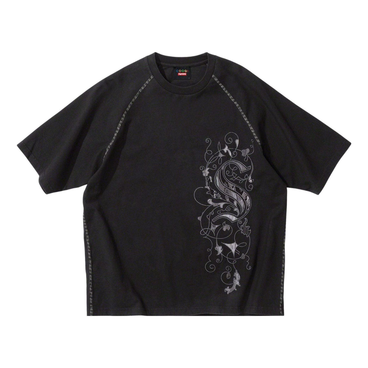 Supreme x COOGI SS23 Week11 RAGLAN T-shirt 'Black' SUP-SS23-211