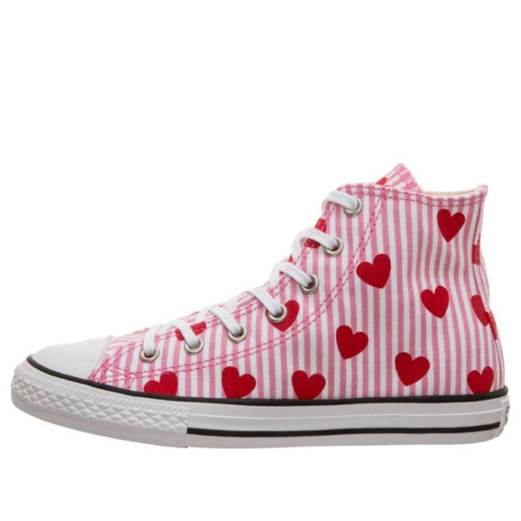 (GS) Converse Ctas Hi Pink 663993C