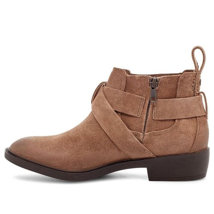 (WMNS) UGG Wylma Low Heels Short Boots Coffee 1112390-CGND