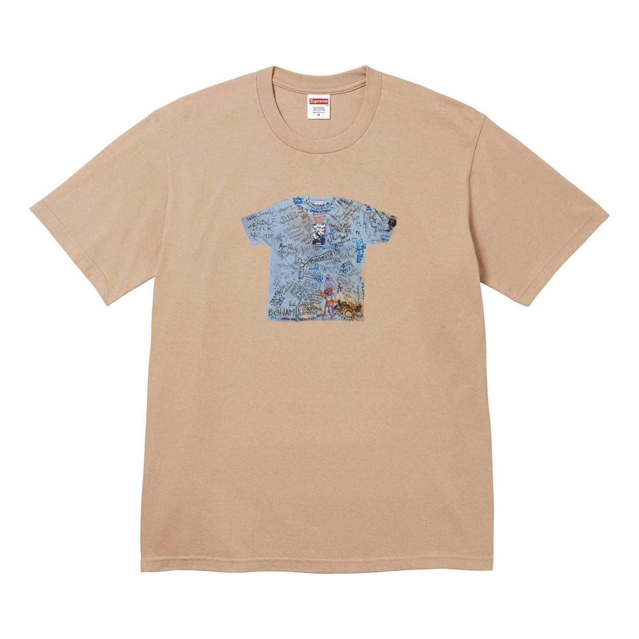 Supreme 30th Anniversary First T-Shirt 'Beige Teal' SUP-SS24-184