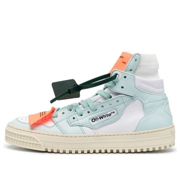 (WMNS) Off-White Off-Court 3.0 High Sneaker 'White Teal' OWIA112F22LEA0010151