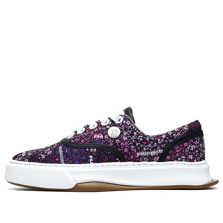 (WMNS) Fila Fusion Canvas Shoes 'Purple' F12W134347FPP