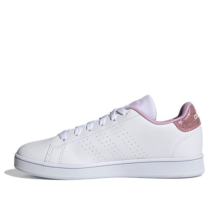 (GS) adidas Advantage J 'White Pink ' FY8874
